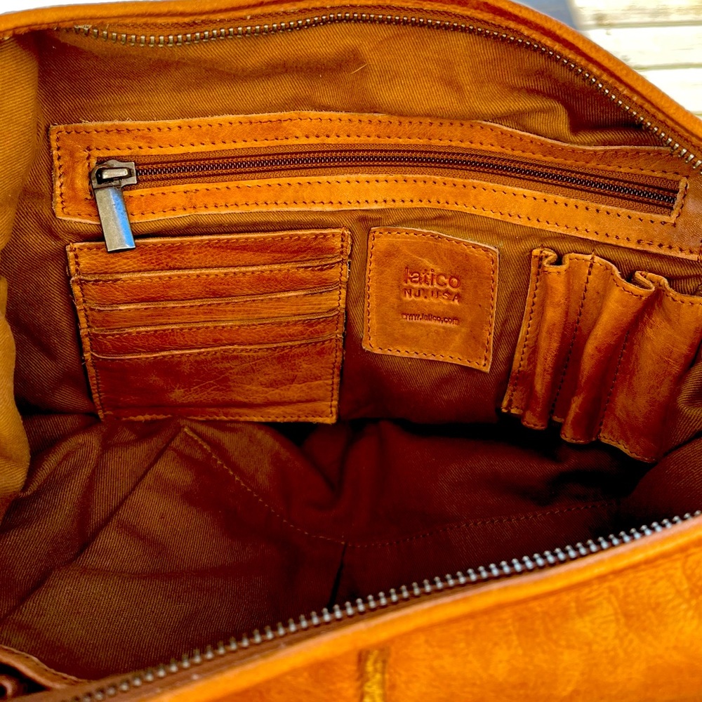 Latico super soft, all leather, crossbody/shoulder bag.  In beautiful condition.